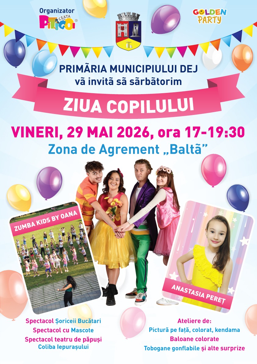 Eveniment dedicat copiilor, în Zona de Agrement ,,Baltă”