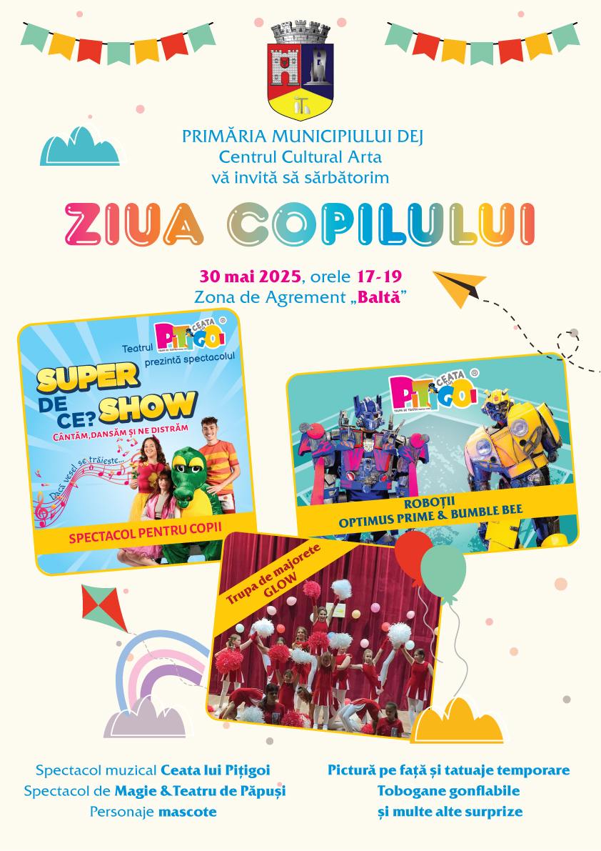 Eveniment dedicat copiilor, în Zona de Agrement "Baltă"