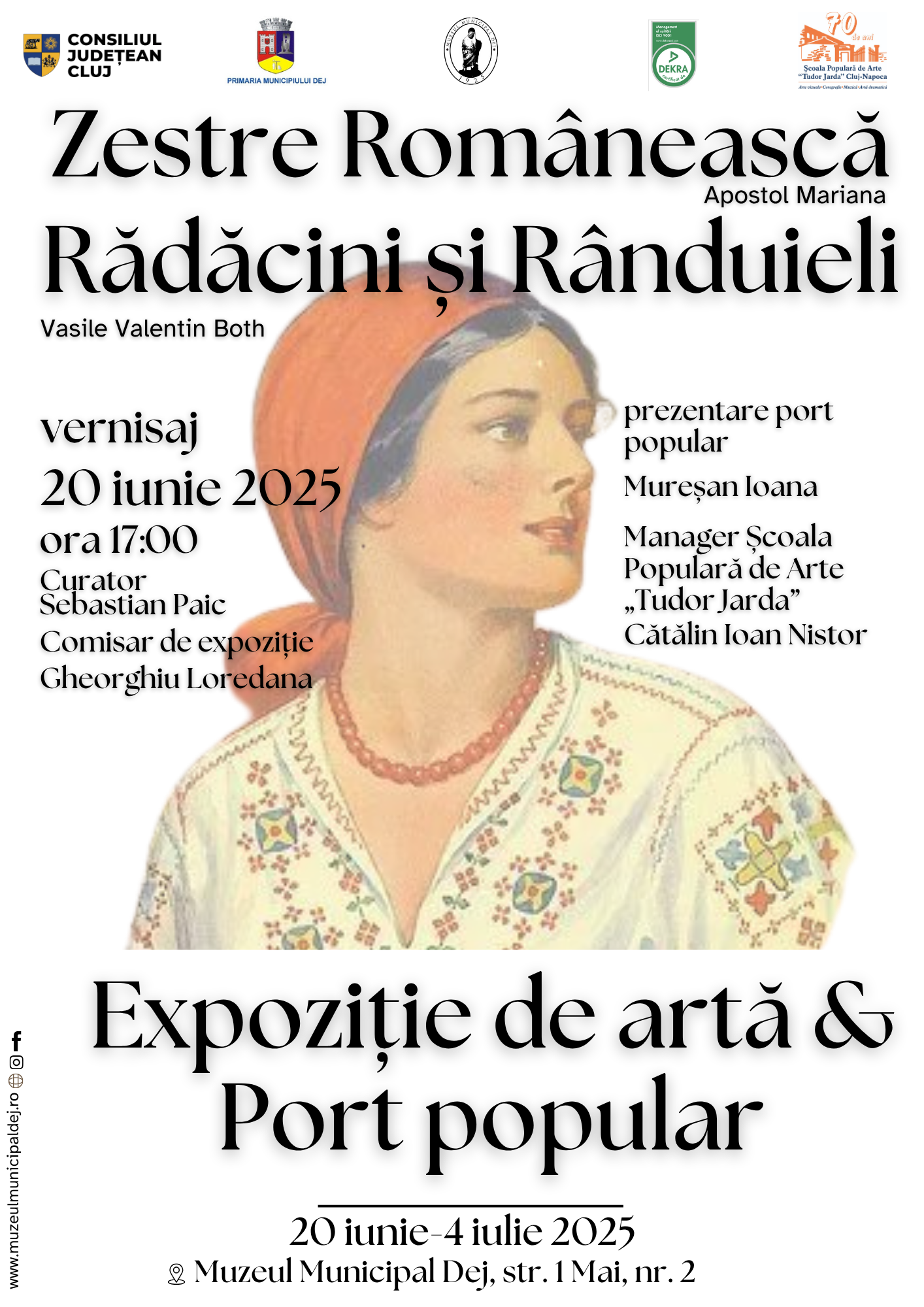 Artă, tradiție și identitate la Muzeul Municipal Dej