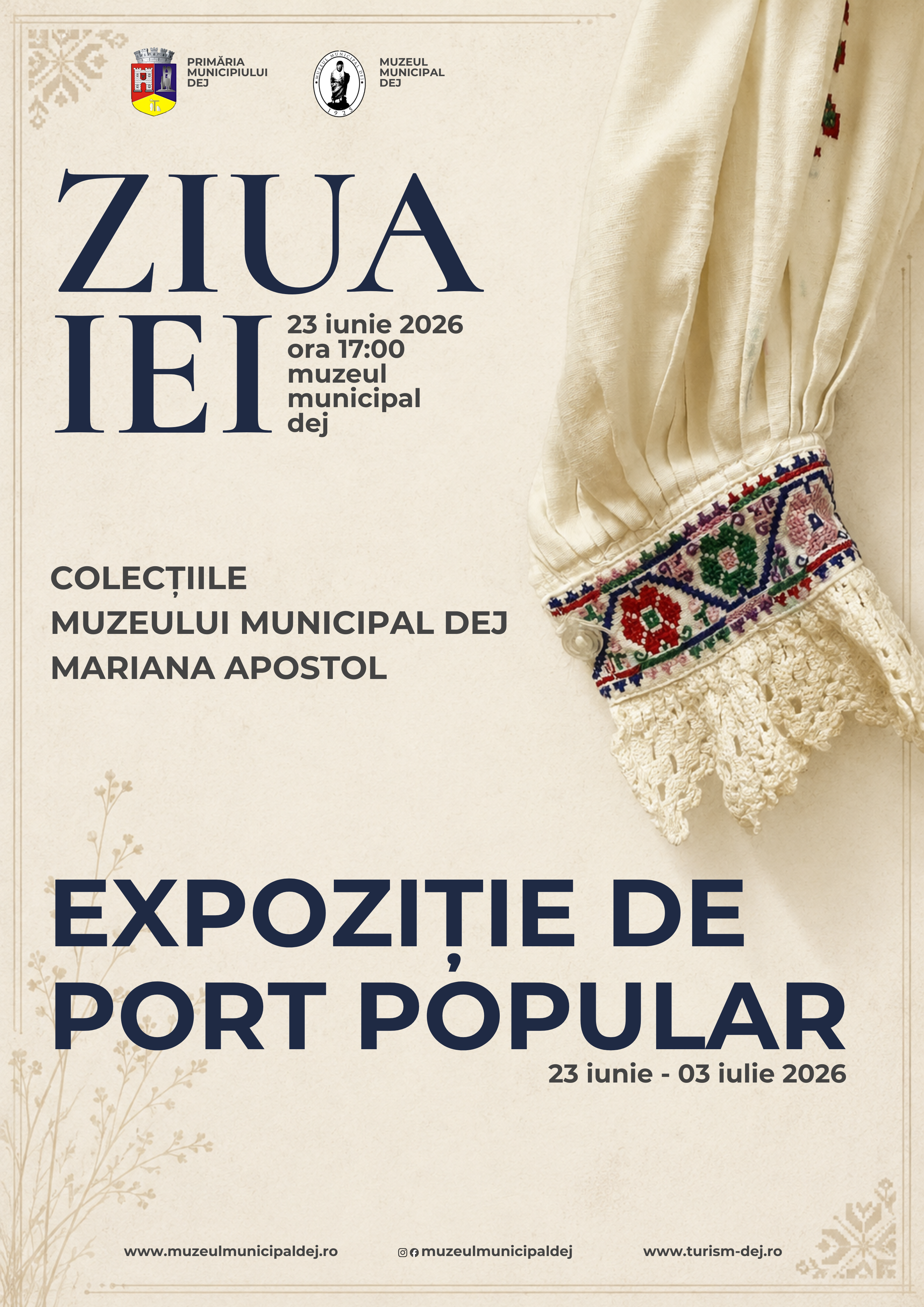 Ziua Iei, la Muzeul Municipal Dej
