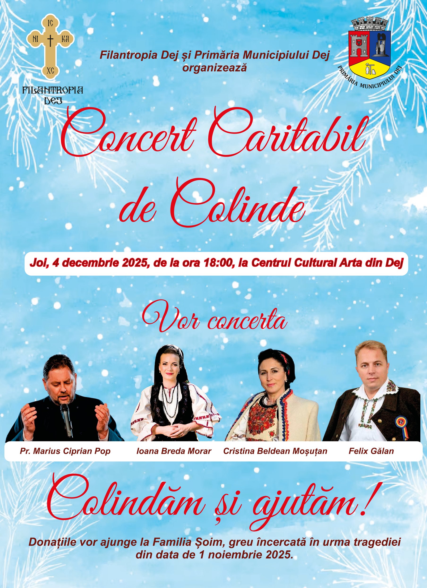 Concert caritabil de colinde