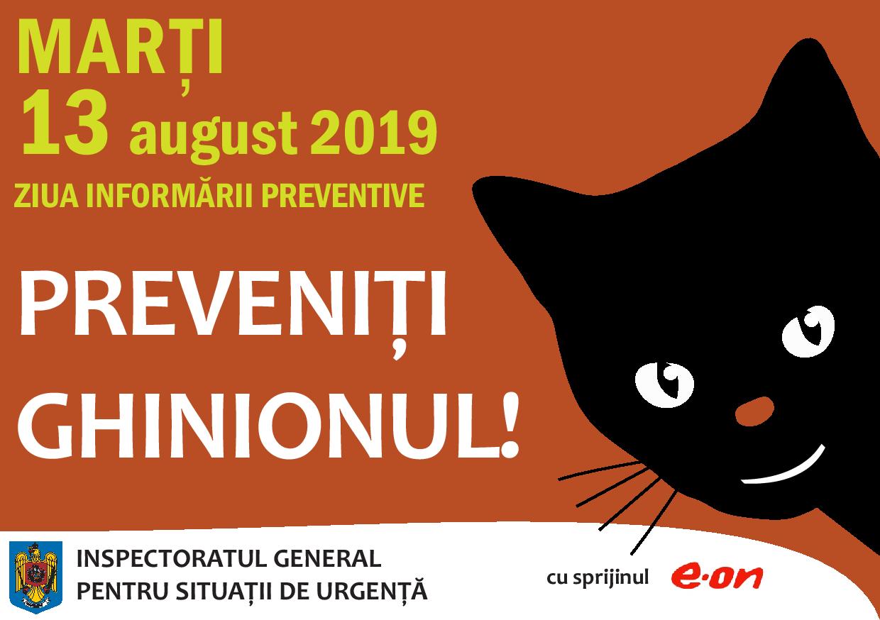 13 august- Ziua Informării Preventive